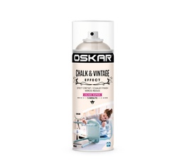 [23449] spray chalk vntg eff cream 400ml oskar