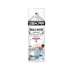 [23463] spray chalk vntg eff matte varnish 400ml oskar