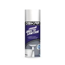[23494] spray direct pe obiecte sanitare alb 400ml oskar