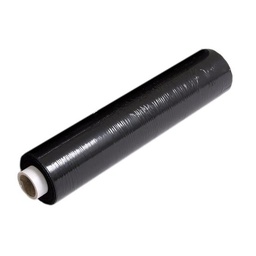 [515549] folie stretch manuala neagra 1.7/1.4kg net500x0.023mm