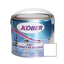 [e81100l-c2.5l] email 3in1 metal alb 2.5l  kober