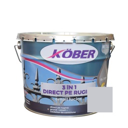 [e81180l-B10l] email 3in1 metal argintiu 10l kober