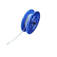 [106102 040alp] cordon pp albastru pestrit 4mm euronarcis