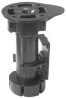 [644076] picior reglabil din abs pt mobilier 105-135mm honest