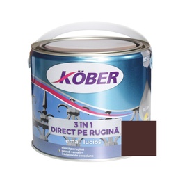 [e818017l-c2.5l] email 3in1 metal brun ral8017 2.5l kober