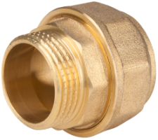 [667070] mufa rapida fe bronz teava pvc 1" de:32mm honest