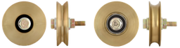 [674192] roata simpla cu rulment pt roti culisante 60mm 100kg honest