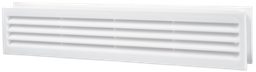 [679769] grila de vent dubla pt usa 453x91mm alb honest
