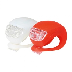 [BV 10] set lampa de bicicleta silicon somogyi