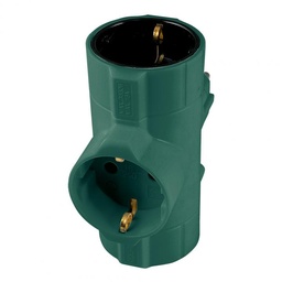[TPF-26/GR] distribuitor tip T 3socluri protectie verde somogyi