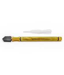 [lt05040] diamant pt taiat sticla cu ulei 180mm bronz lumytools