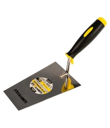 [lt06376] mistrie trapez inox cu maner cauciuc 180mm lumytools