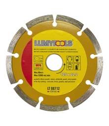 [lt08712] disc diamantat cu segmente 125mm taiere uscata lumytools